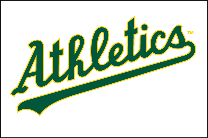 Oakland Athletics 1987-1992 Jersey Logo iron on transfers for T-shirts